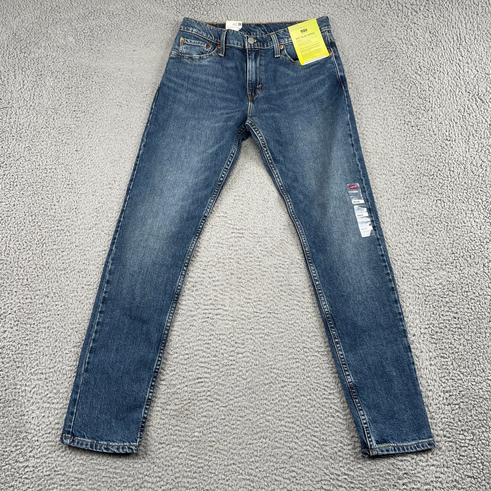 Levi's 512 Jeans Mens 30x32 Blue Slim Taper Performance Stretch Flex Eco Denim
